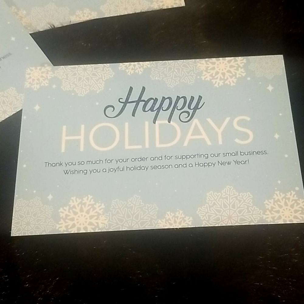 25 Happy Holidays 4X6 Thank you… - Picture 7 of 9